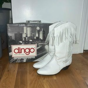 Dingo vintage fringed boots